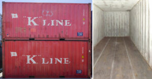 Sehr gut erhaltener 20 Fuß Container