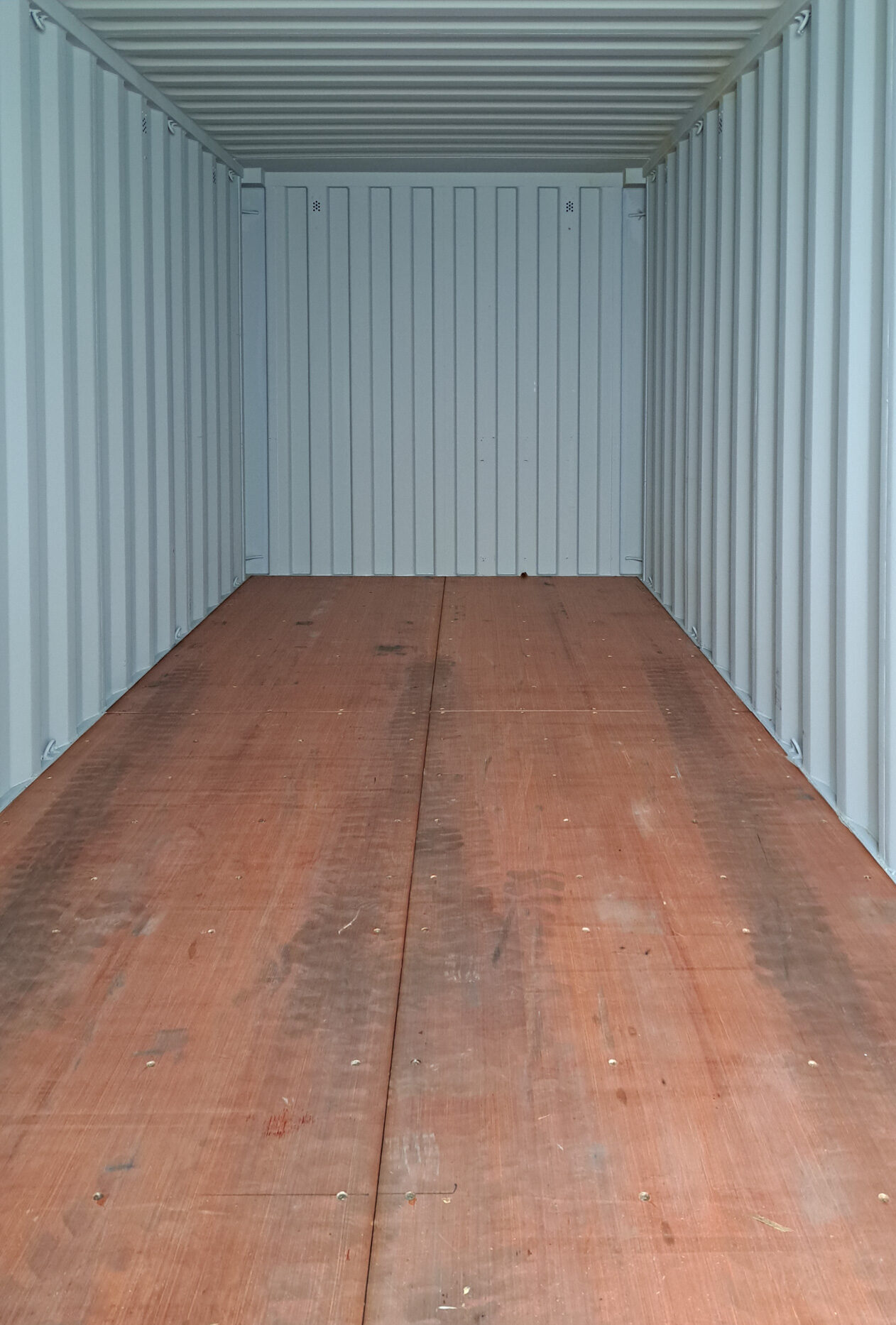 Innenansicht - 20 Fuß Container Innenansicht - 20 Fuß Container